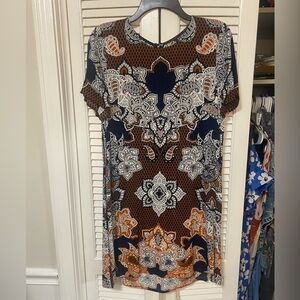 Unique Pattern Express Dress